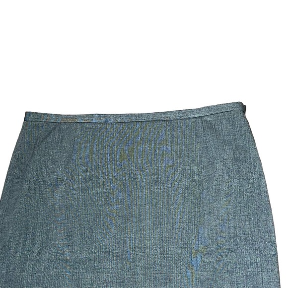 Apt. 9 Skirt Size 10 Misses Black Stretch Womens Lined Side Zip Stretch 36X22.5 - Picture 2 of 6